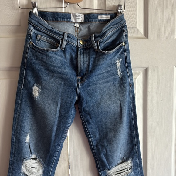 Frame Denim Le Nouveau Straight in Sackett - Picture 8 of 15